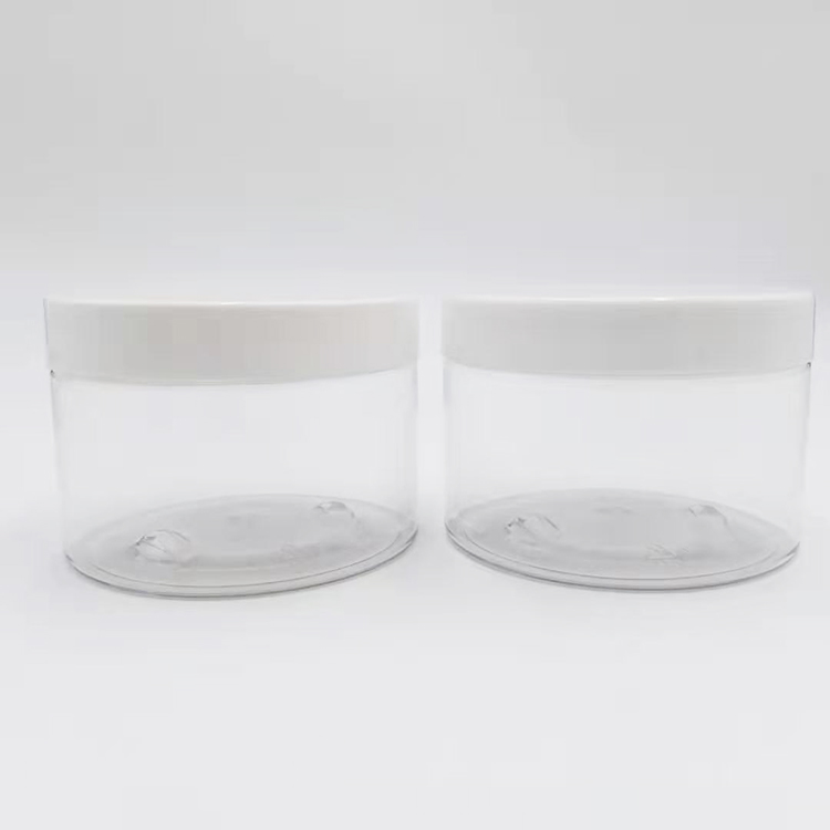 250g clear body cream jars