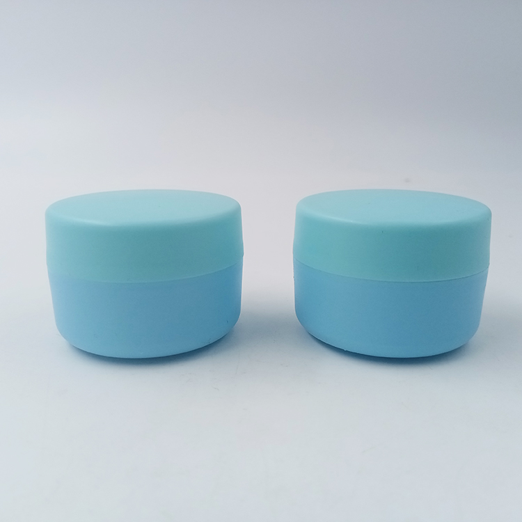 Blue PP Cream Jars Blue PP Cream Jars