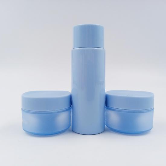 Beauty Travel 2oz Blue Toner Bottles